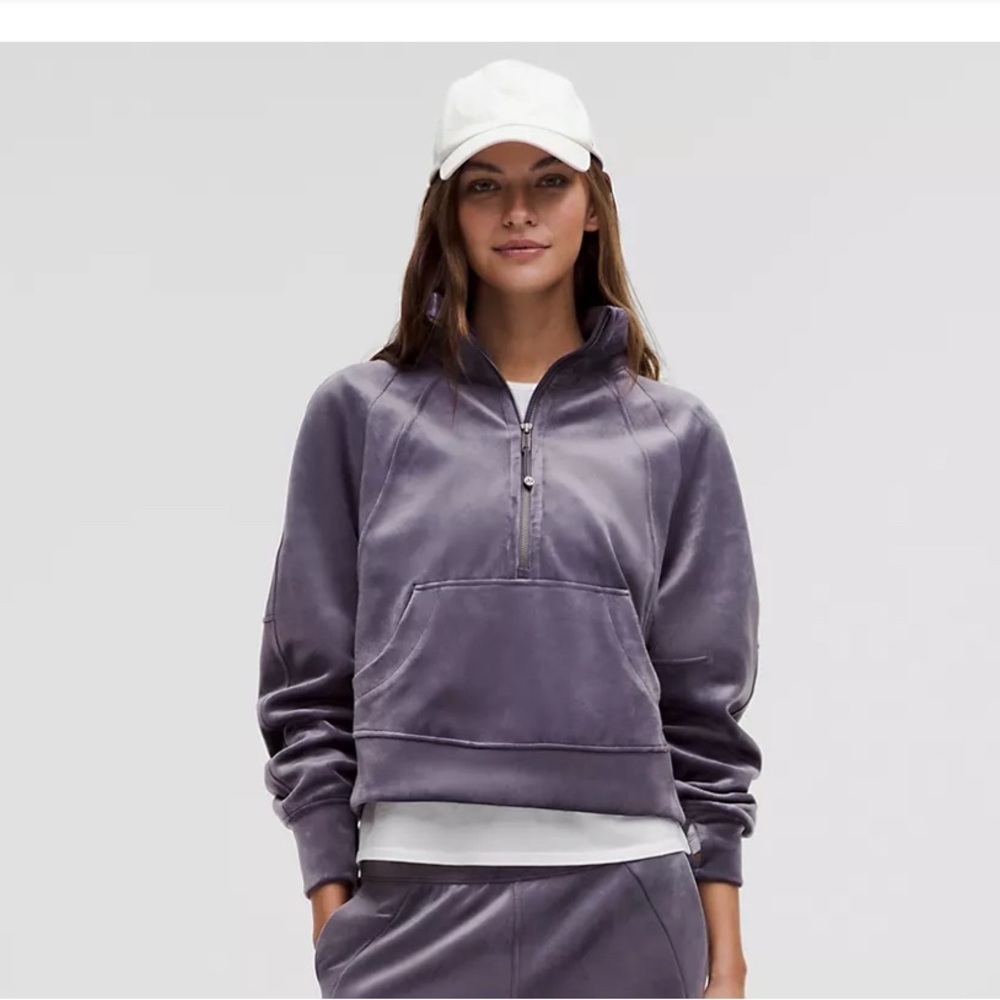 Lululemon Velvet Oversized Funnel Neck Scuba. NWT!